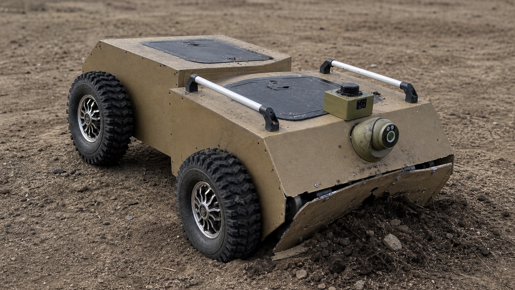 Quiet post-impulse inspection visualisation of the HARDY FLEX plywood-composite body and internal mounts
