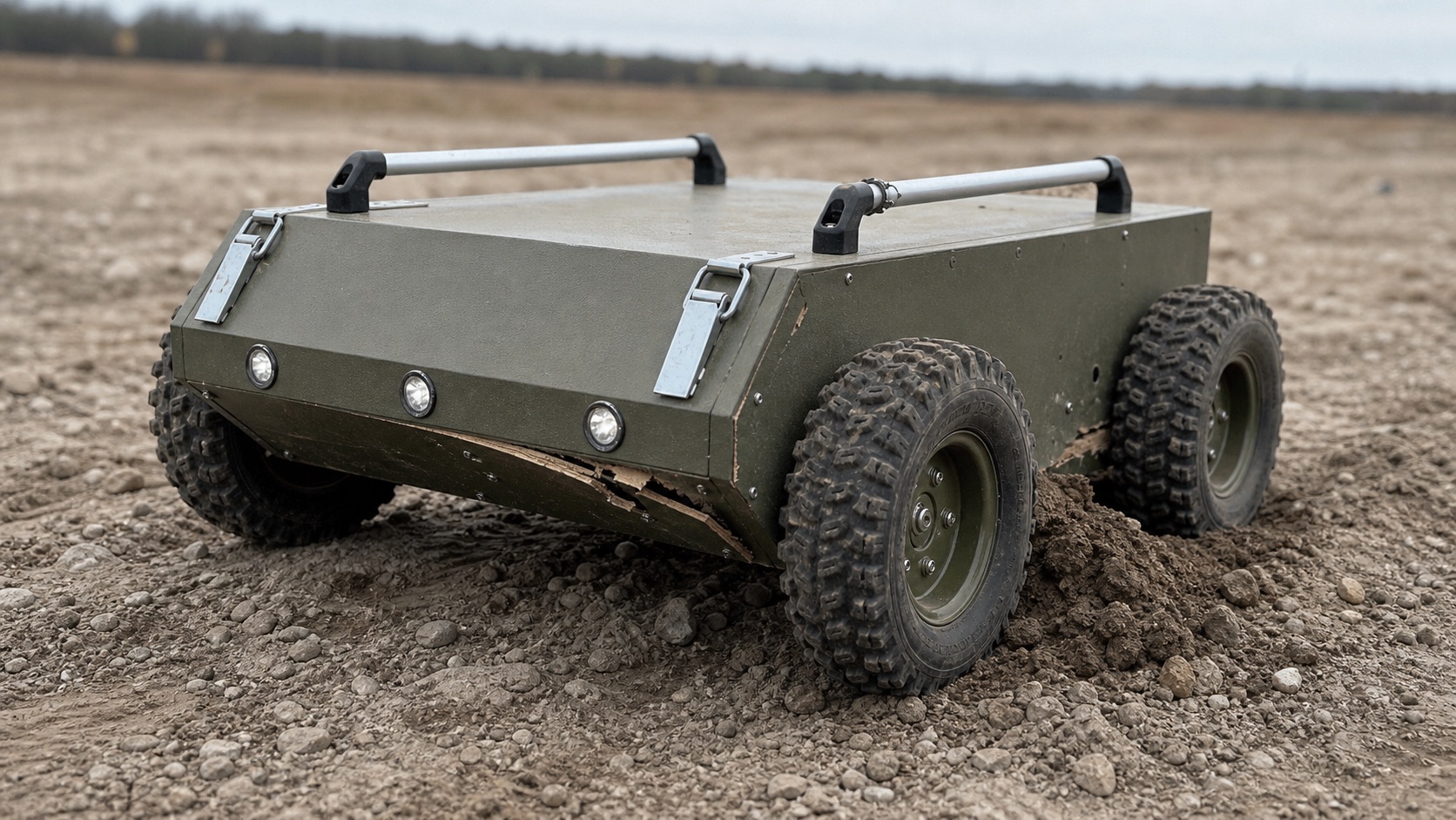 HARDY MUL plywood-composite body after a qualitative impulse-load scenario