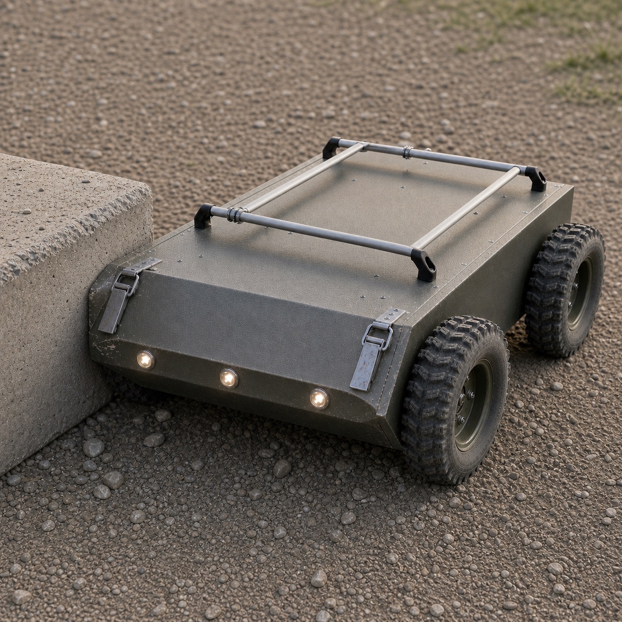 Hypothetical 6 mm steel-shell MUL control after the same qualitative collision scenario