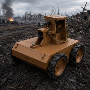 HARDY ARGUS — важкий наземний роботизований комплекс у польових умовах