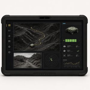 Концепт-візуал інтерфейсу HARDY MISSION