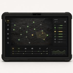 Концепт-візуал інтерфейсу HARDY SIGNAL