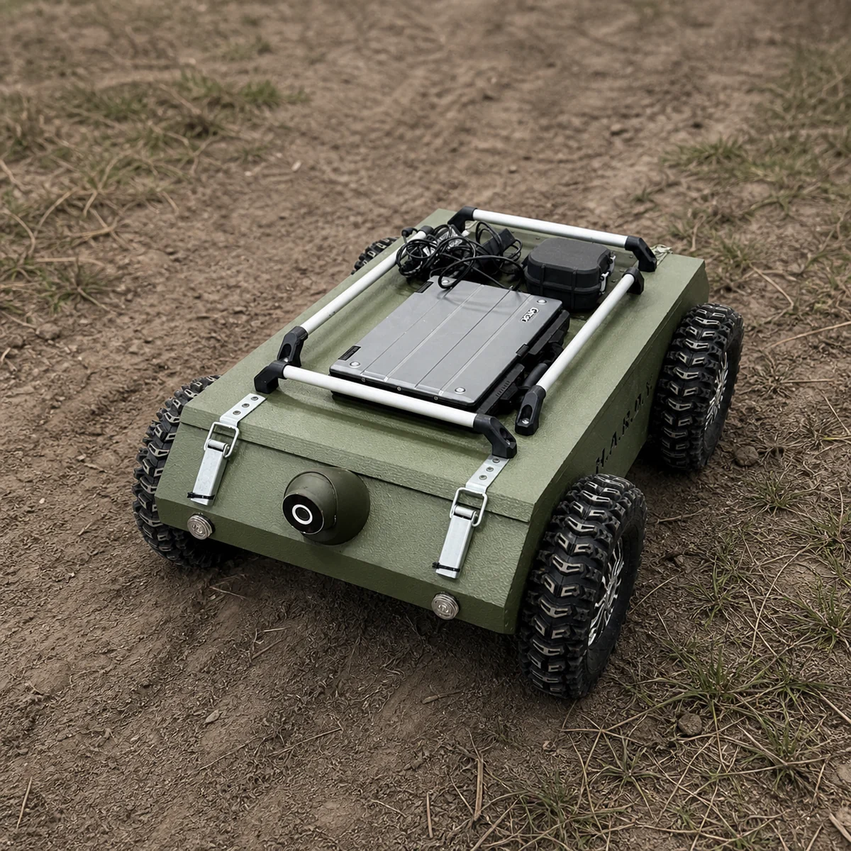 HARDY VANGUARD рухається сухим польовим маршрутом